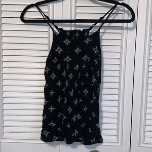 Black tank top